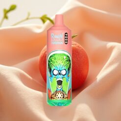 RandM Tornado 9000 Puffs 18mL 850mAh Mesh Coil RGB Display Gummy Bear