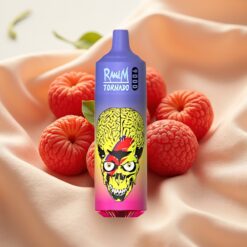 RandM Tornado 9000 Puffs 18mL 850mAh Mesh Coil RGB Display Skittles