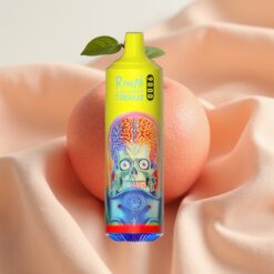 RandM Tornado 9000 Puffs 18mL Mesh Coil RGB Display Pink Lemonade