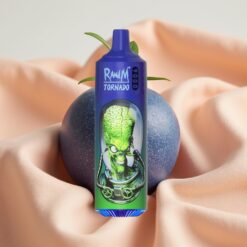 RandM Tornado 9000 Puffs 850mAh 18mL Mesh Coil RGB Display 54 Aromen Mr Blue