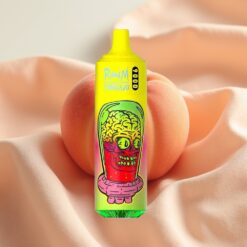 RandM Tornado 9000 Puffs 850mAh 18mL Mesh Coil RGB Display 54 Sorten Summer Peach Ice