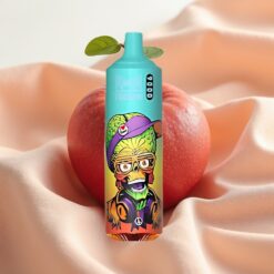 RandM Tornado 9000 Puffs 850mAh 18mL Mesh Coil RGB Display Bluelicious Ice