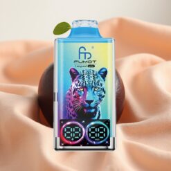 Fumot Leopard 40000 Puffs Dual Mesh 700mAh Type-C Black Dragon Ice 0-5% Nikotin