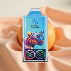 Fumot Leopard 40K Puffs 0-5% Nic 700mAh Dual Mesh Type-C Digital Peachy Mango Pineapple