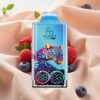 Fumot Leopard 40K Puffs 0-5% Nicotine 700mAh Dual Mesh Type-C Blueberry Raspberry