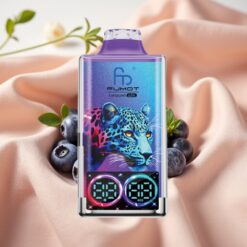 Fumot Leopard 40K Puffs 0-5% Nikotin 700mAh Dual Mesh Typ-C Blaubeer-Eis Disposable Vape