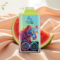 Fumot Leopard 40K Puffs 0-5% Nikotin 700mAh Dual Mesh Type-C Digital Display Wassermelone Eis
