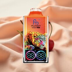 Fumot Leopard 40K Puffs Dual Mesh 700mAh Type-C Cherry Ice 0-5% Nikotin