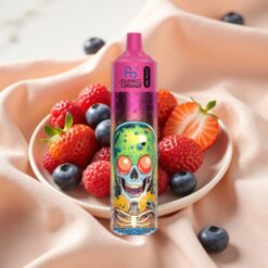 Fumot RandM Tornado 30000 Puffs 30mL 2%/5% 1.0 Ohm 600mAh LED Blueberry Strawberry Raspberry Ice Cream