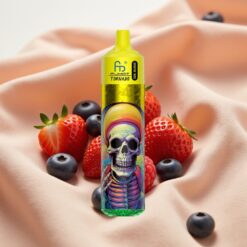 Fumot RandM Tornado 30000 Puffs 30mL 2%/5% 1.0 Ohm 600mAh LED Erdbeer-Heidelbeer-Himbeer