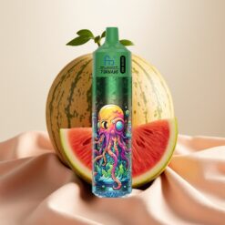 Fumot RandM Tornado 30000 Puffs 30mL 2%/5% 1.0 Ohm Mesh 600mAh LED Wassermelone Cantaloupe