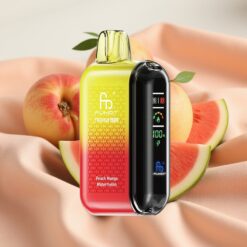 Fumot Tornado 20000 Puffs Dual Mesh Coil 20ml 850mAh Peach Mango Watermelon