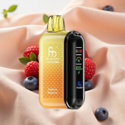 Fumot Tornado 20000 Puffs Dual Mesh Coil 20ml 850mAh Smart Display Airflow 2% Blueberry Raspberry