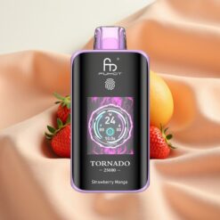 Fumot Tornado 25000 Puffs HD Screen 700mAh 20ml 0-5% Type-C Strawberry Mango