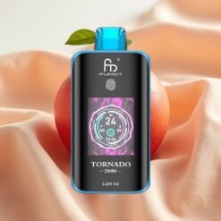 Fumot Tornado 25000 Puffs HD Screen 700mAh 20ml Type-C Lush Ice