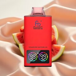 Fumot Tornado 35K Disposable 35000 Puffs Dual Mesh 15ml 700mAh USB-C RGB Erdbeer-Wassermelone