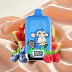 Fumot Tornado Digital Box 12000 Puffs 20ml 550mAh Typ-C MTL Erdbeer-Wassermelone