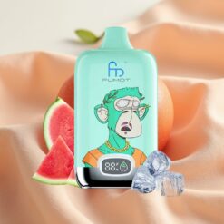 Fumot Tornado Digital Box 12000 Puffs 20ml Mesh 550mAh Type-C Cool Mint