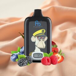 Fumot Tornado Digital Box 12000 Puffs 20ml Mesh Typ-C Cherry MTL