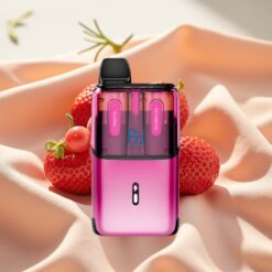 Fumot Ultra T32000 Wegwerf-Vape 24ml 800mAh Typ-C Grape Ice - Strawberry Ice