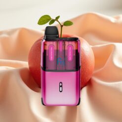 Fumot Ultra T32000 Wegwerf-Vape 32000 Züge 800mAh 24ml Typ-C Grape-Straw Rainbow Drops