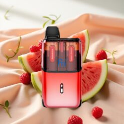 Fumot Ultra T32000 Wegwerf-Vape 32000 Züge 800mAh 24ml Type-C Wassermelone Eis - Himbeer Wassermelone