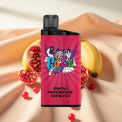 IGET Bar 3500 Puffs 1400 mAh 1.2 Ohm Mesh Banane Granatapfel Kirsche Eis