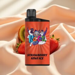 IGET Bar 3500 Puffs 1400 mAh 1.2 Ohm Mesh Erdbeer Kiwi Eis