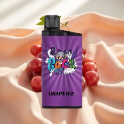 IGET Bar 3500 Puffs 1400 mAh 1,2 Ohm Mesh Grape Ice Disposable Vape