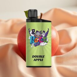 IGET Bar 3500 Puffs Doppelapfel Wegwerf-Vape 1400 mAh Mesh Coil PC+ALU 78g