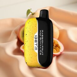 IGET Moon K5000 Puffs Disposable Vape Passion Fruit Kiwi Guava Ice PC Mesh Coil 1.35 Ohm
