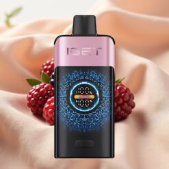 IGET ONE 12000 Puffs Disposable Vape Blackberry Ice 2700mAh 0.6 Ohm Dual Mesh