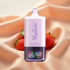 VapSolo Triple 30000 Puffs 40ml 3-Tank Typ-C Erdbeer Vanille Cola