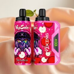 VapSolo VIKING 12000 Puffs 22ml 20/50mg Typ-C LED Display Red Apple Ice