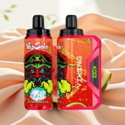 VapSolo VIKING 12000 Puffs 22ml 20/50mg Typ-C LED Display Wassermelone Eis