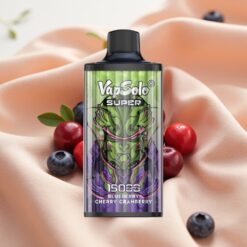 Vapsolo Super 15000 Puffs 40ml 850mAh Typ-C Blueberry Cherry Cranberry