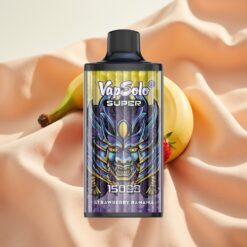 Vapsolo Super 15000 Puffs 40ml 850mah Type-C Erdbeer Banane
