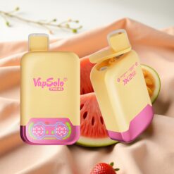 Vapsolo Twins 20000 Puffs 40ml 20/50mg Typ-C Doppelwasserbehälter Wassermelone Eis & Erdbeer Mango